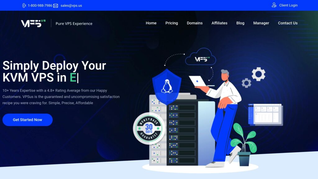 VPSus Home page