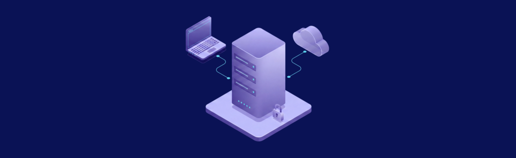Developer laptop connected to a VPS running a private coding model