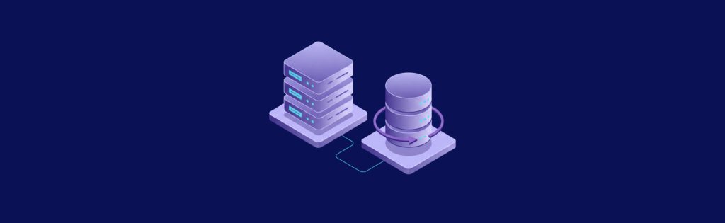 Isometric application server and database illustrating storage of personal finance records on your own infrastructure