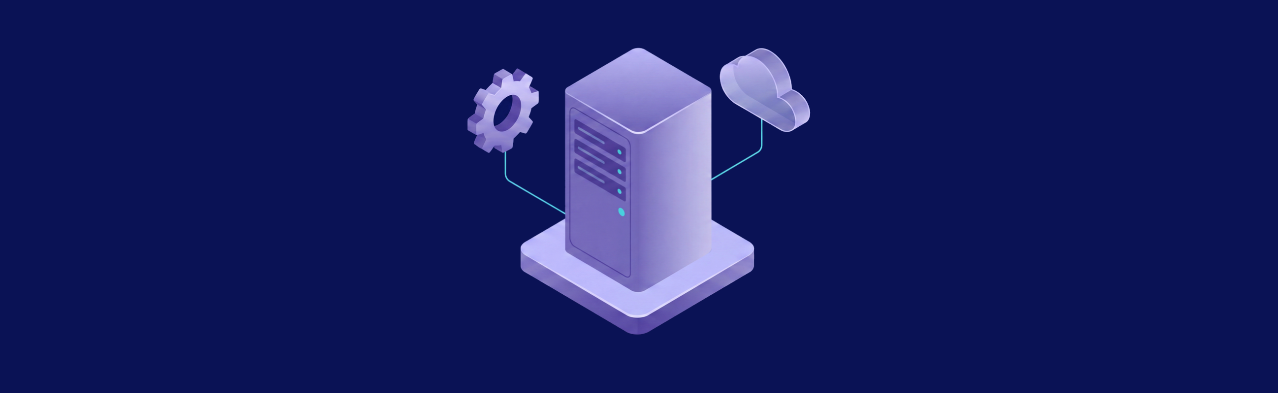 VPS server connected to automated web traffic and infrastructure services